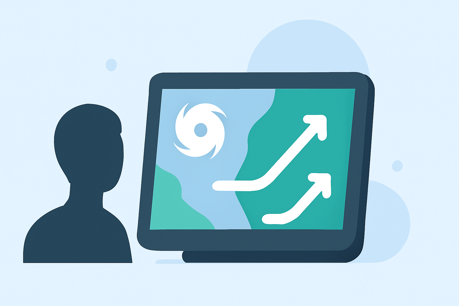 Understanding Hurricane Evacuation Routes on Smart Displays