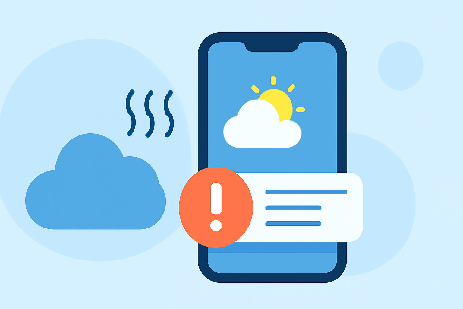 How to Enable Quick Weather App Notifications During Heat Waves