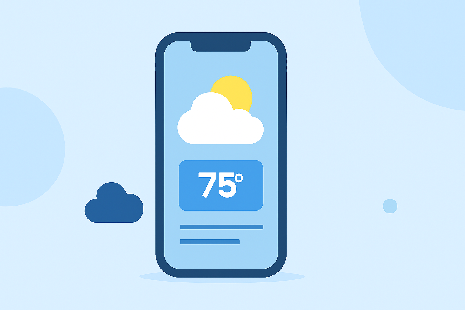 Getting Started with Weather Forecasts for Your Vacation on iPhone