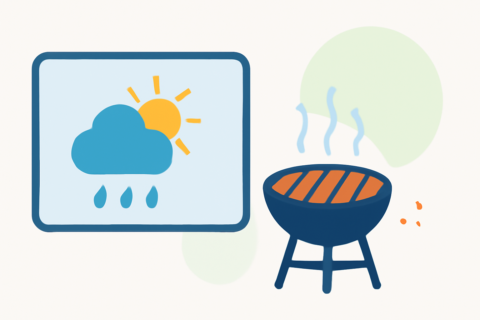 Quick Weather for Outdoor Barbecue During Pollen Season