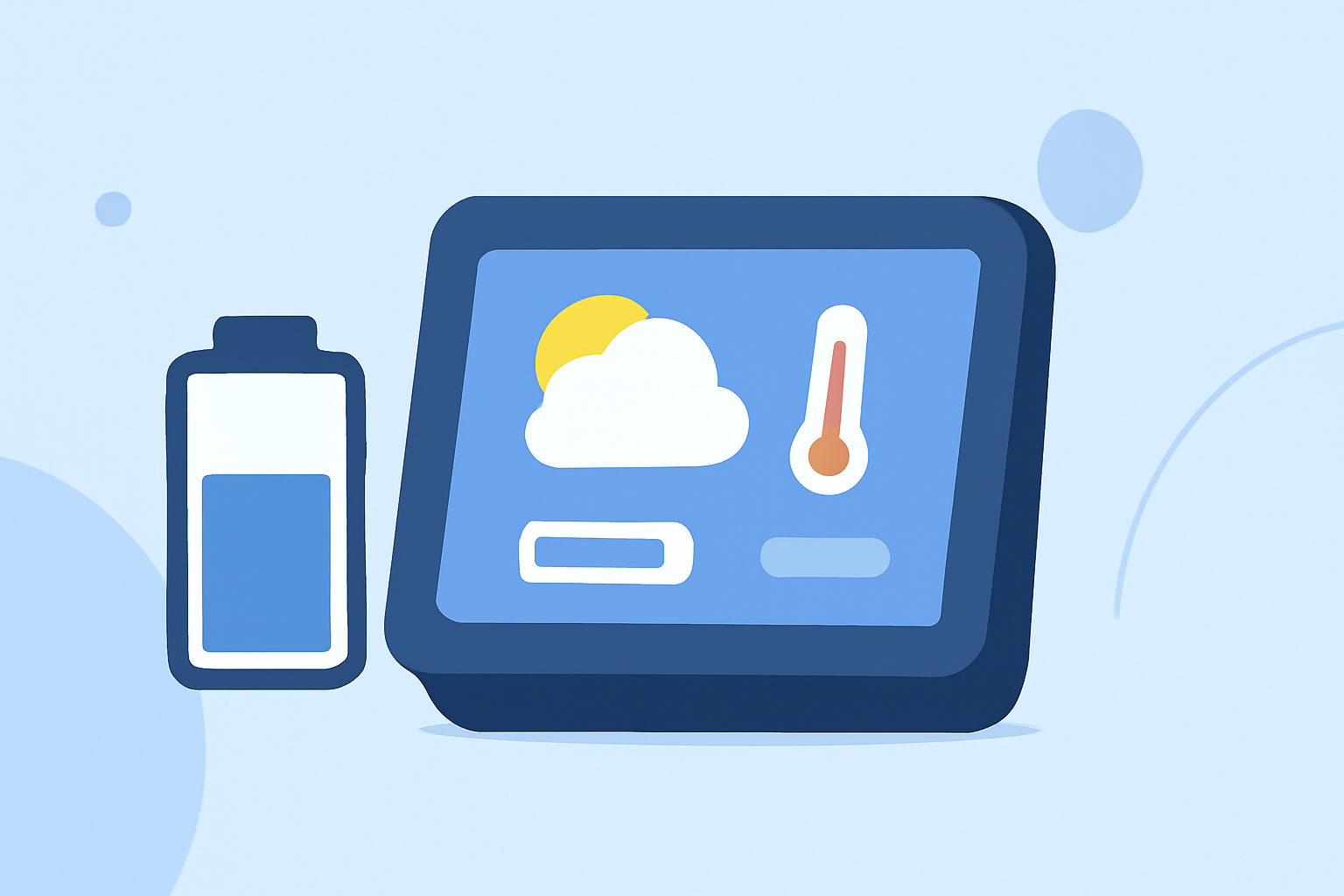 Understanding the Battery Impact of Weather Widgets on Smart Displays