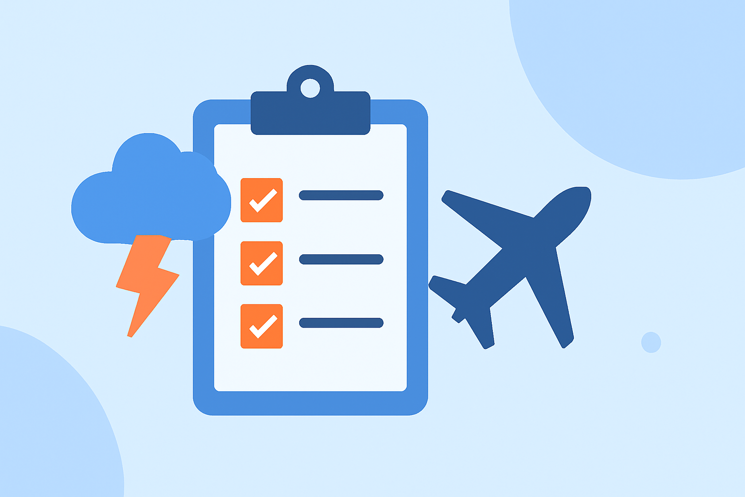Airport Weather and Connection Risk Checklist for Cautious Flyers