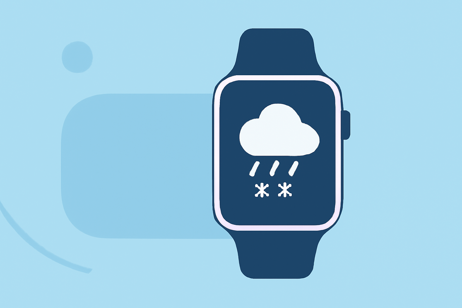 Sleet Forecasts Tricks on Apple Watch
