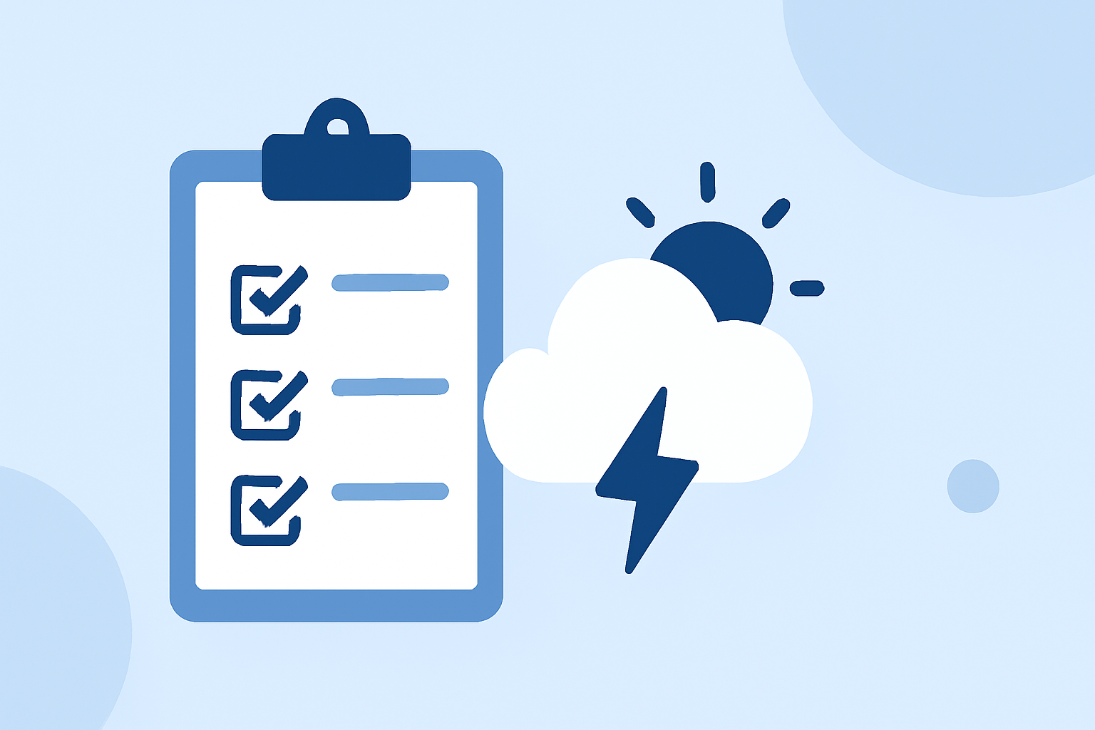 Weather Evening Briefing Checklist for Pet Owners