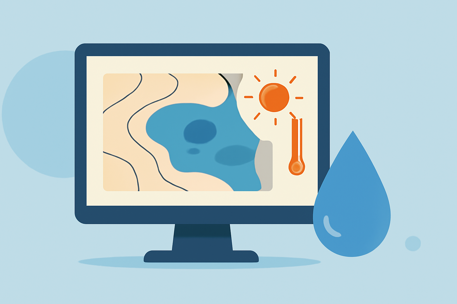 Understanding Water Accumulation Maps During Heat Waves