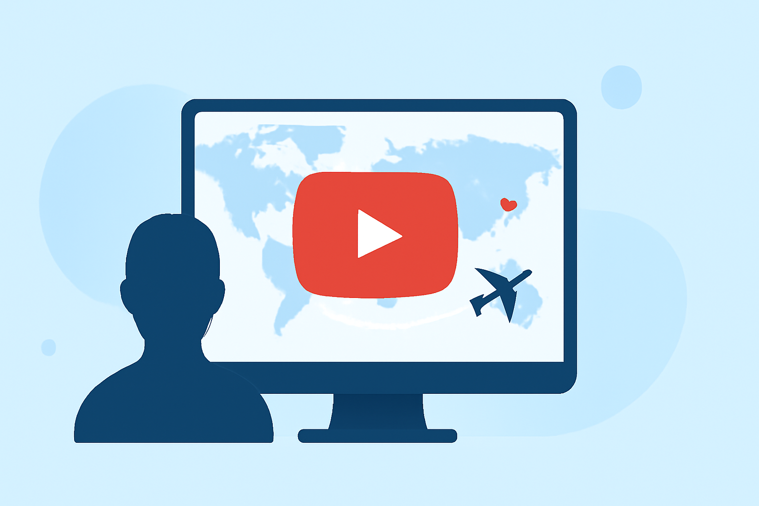 Enhancing YouTube Videos with Flight Route Map Overlays