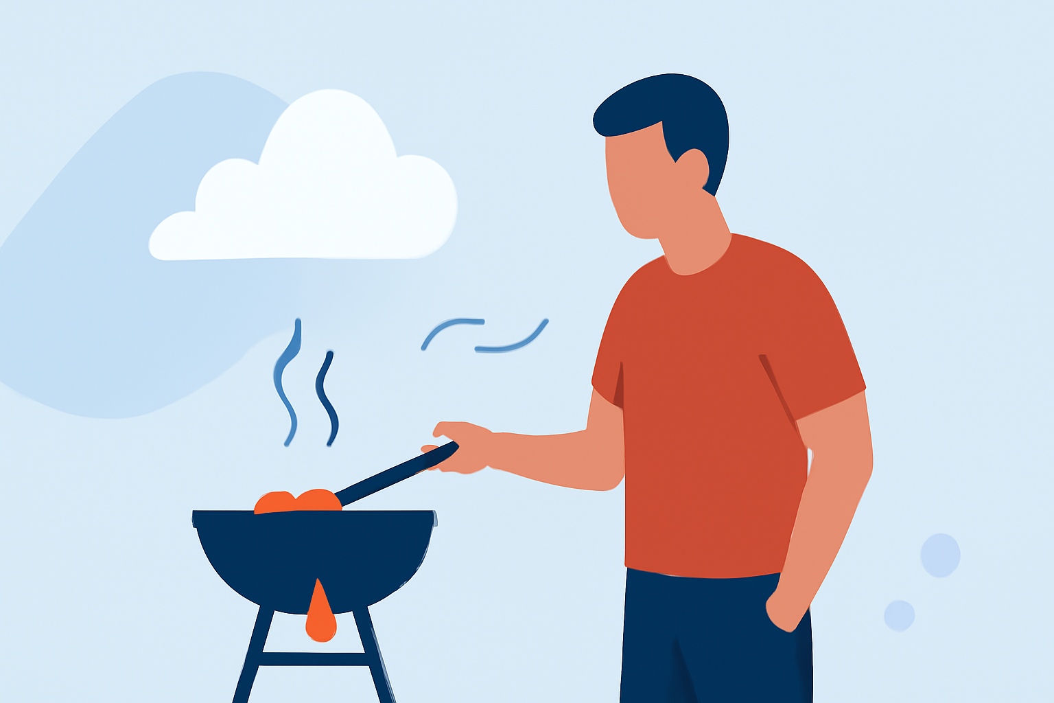 Weather Considerations for Safe Outdoor Cooking: A Traveler's Guide