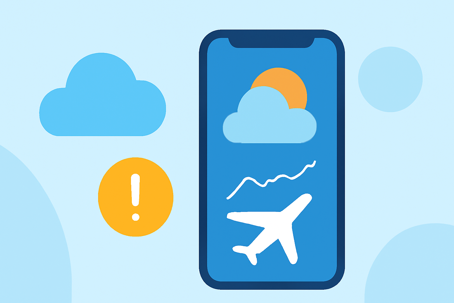 Predicting Flight Delays from Weather Forecasts on Android