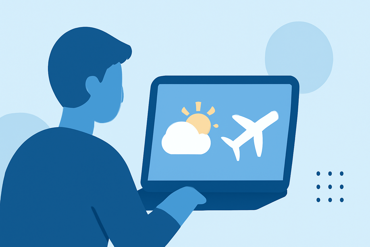 Checking Weather Before a Delayed Flight Explained for Connecting Flights