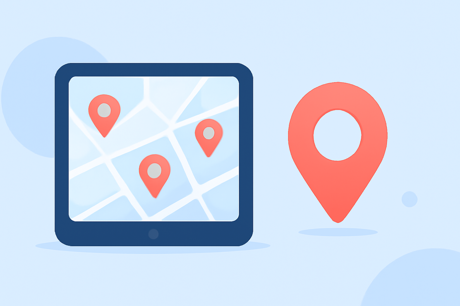 Destination Pin Map Overlay Edits Tutorial on iPad
