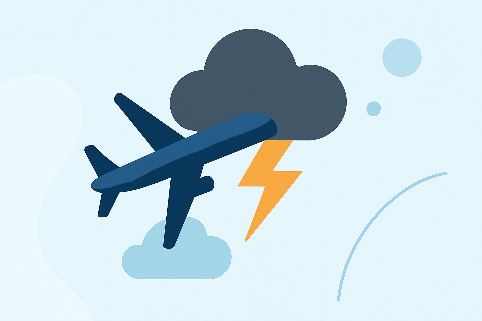 Understanding and Navigating Turbulence Near Thunderstorms at Airports