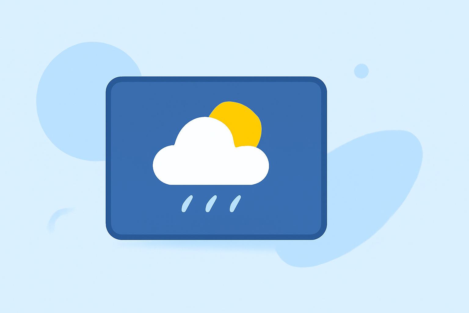 Glanceable Weather Widgets Explained