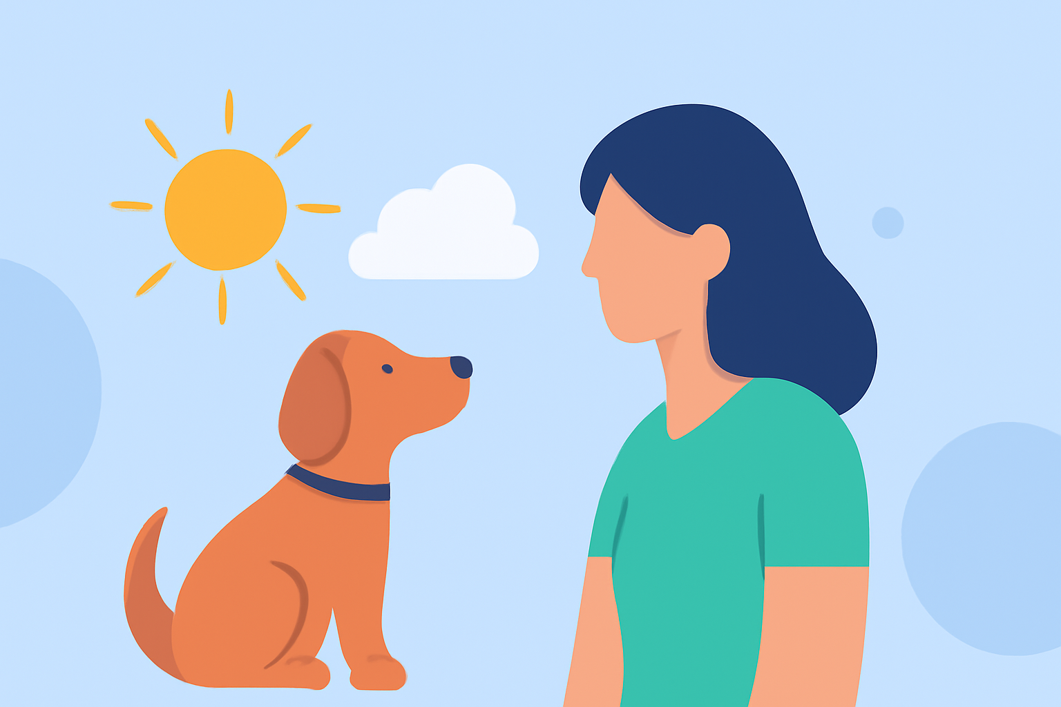 Weather Considerations for Outdoor Parties with Pets