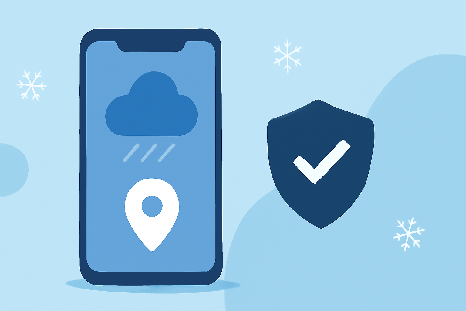 Weather App Location Permissions Cheat Sheet During Winter Storms