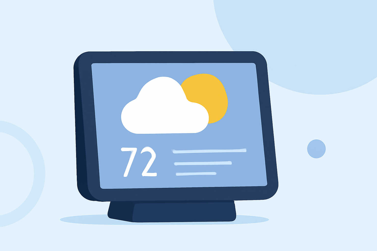 Weather for Family Vacations: A Guide on Smart Displays