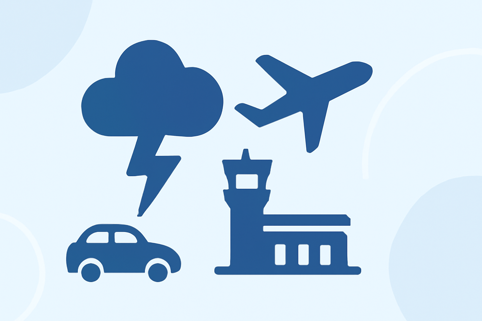 Understanding Weather Risks at Major U.S. Hub Airports for Road and Air Travel