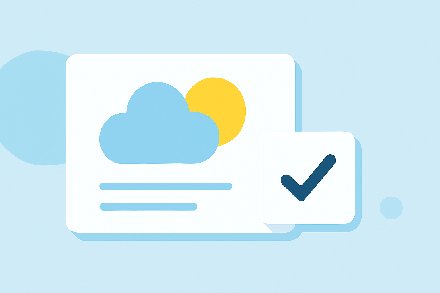 Weather Widget Data Choices Cheat Sheet
