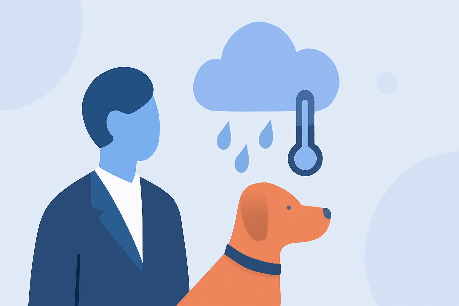 Weather Considerations for Business Trips with Pets