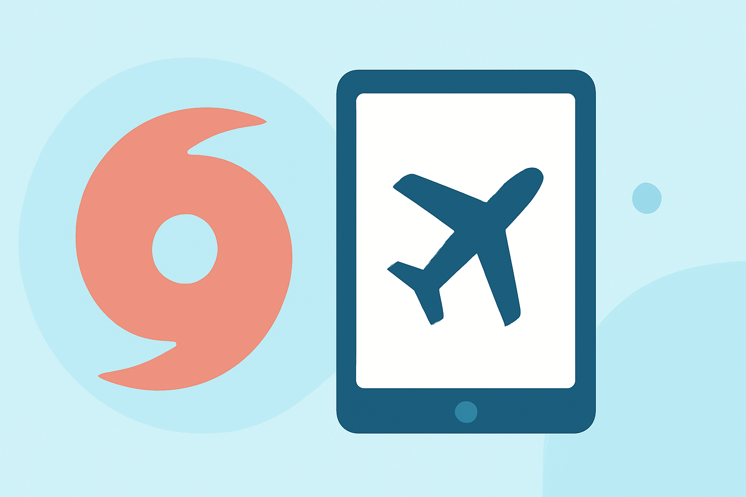 Quick Hurricanes and Air Travel on iPad