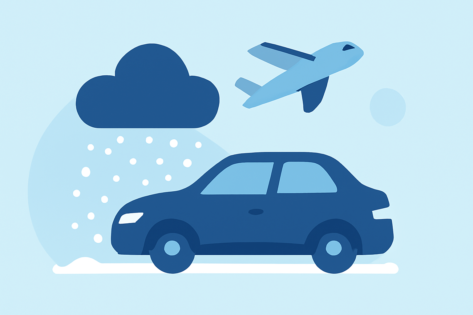 Navigating Winter Storms: Essential Travel Tips for Road and Air Journeys