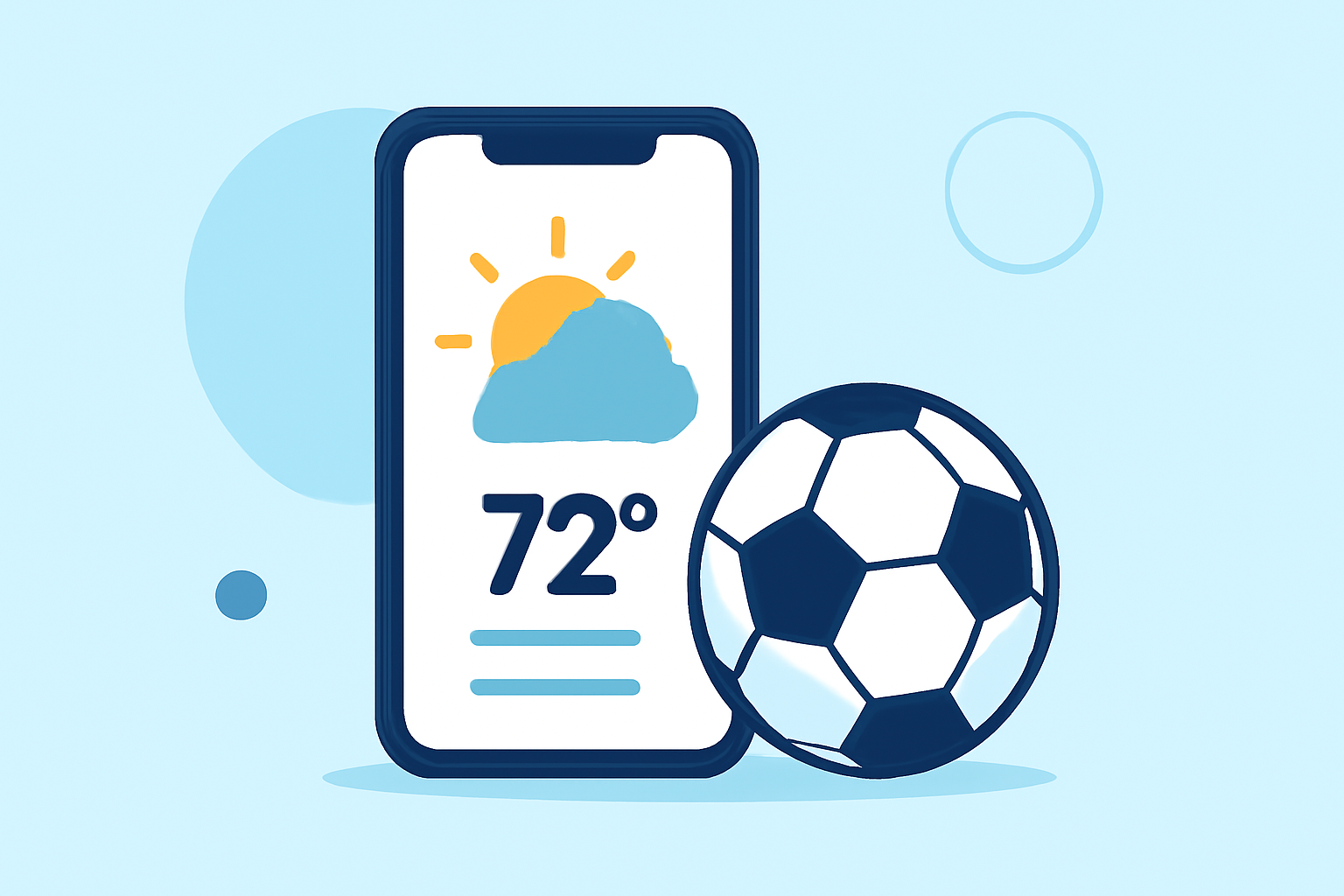 Optimizing Your Soccer Workflow with Weather on iPhone
