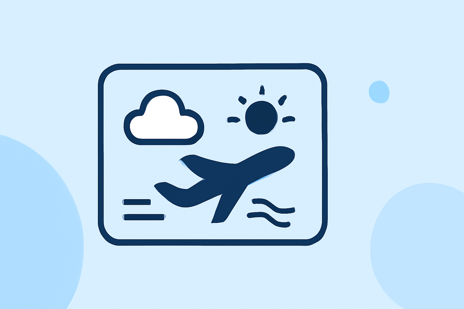 Understanding Airport Weather Reports for Domestic Flights