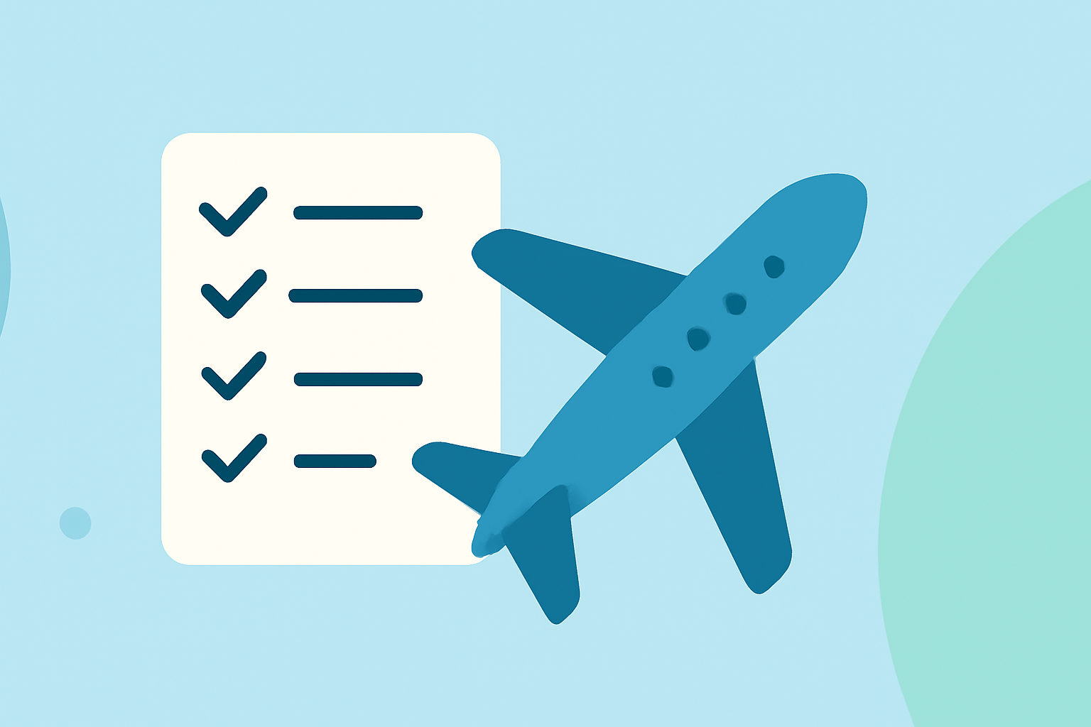Smoothest Times to Fly: A Comprehensive Checklist