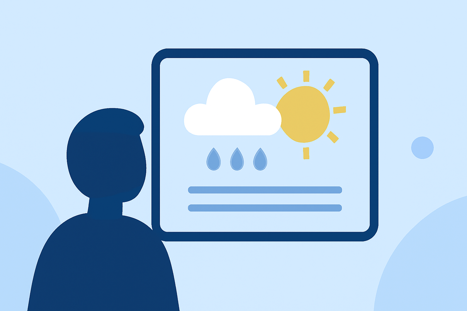 Tricks for Understanding Long-Term Weather Forecasts Without Prior Experience