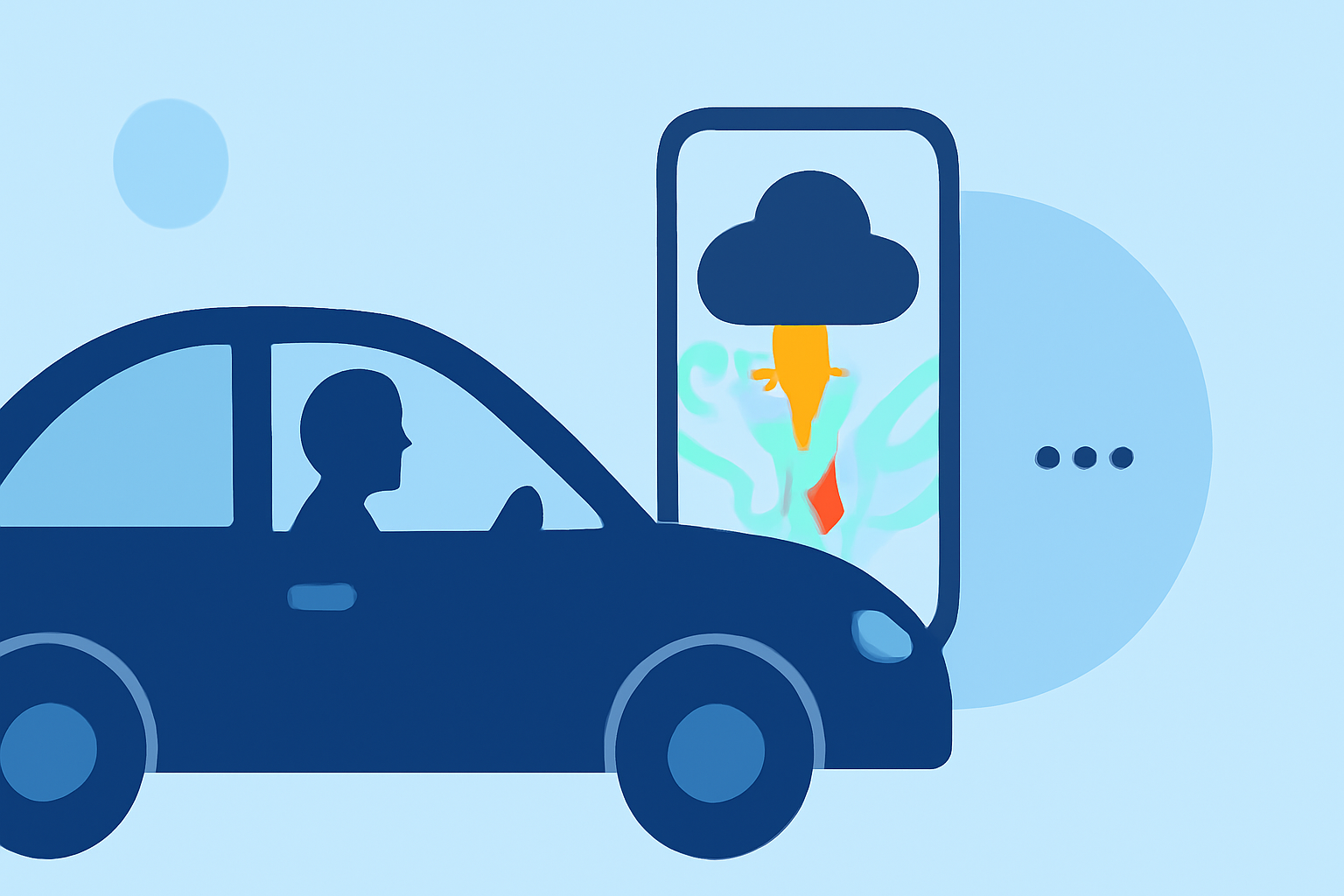 How to Safely Track Thunderstorms While Driving