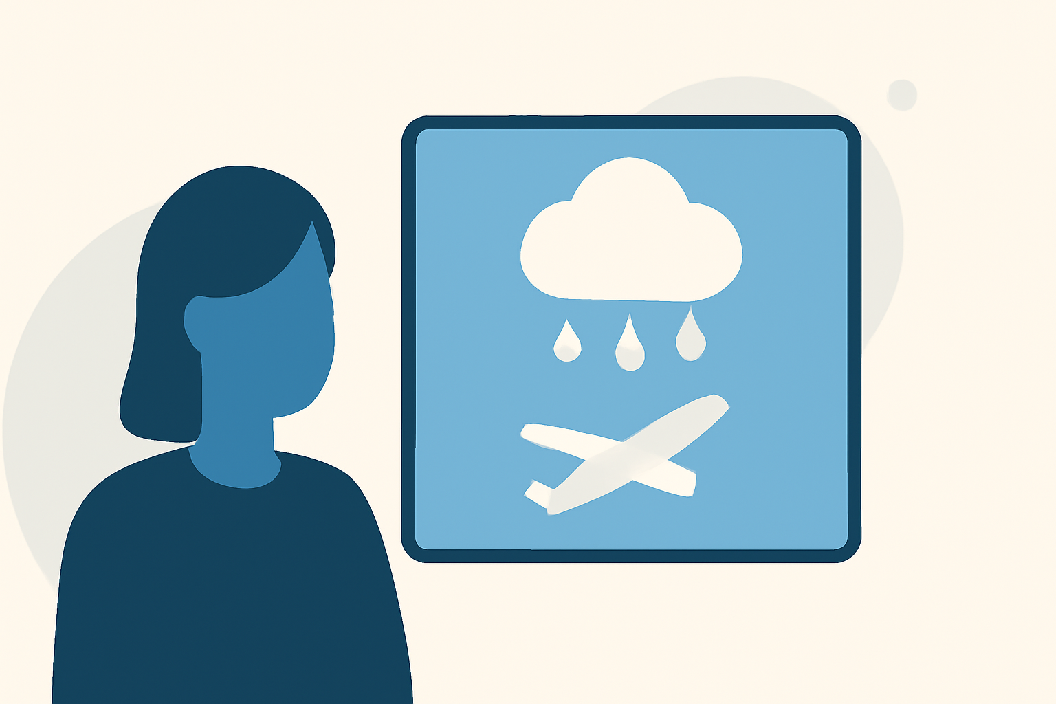 Rain Delays for Flights Explained for Families