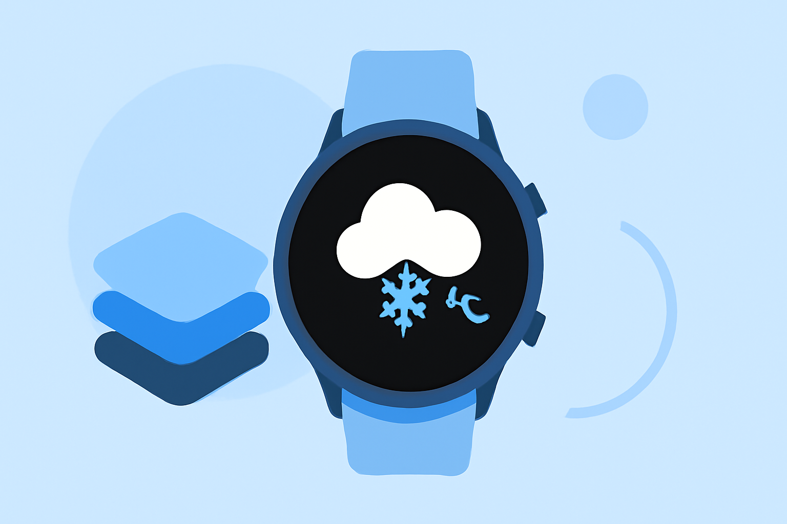 Getting Started with the Best Layers for Cold Forecasts on Wear OS