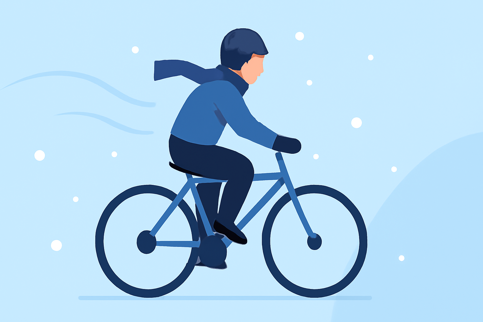 Cycling Safely During Winter Storms: A Comprehensive Guide