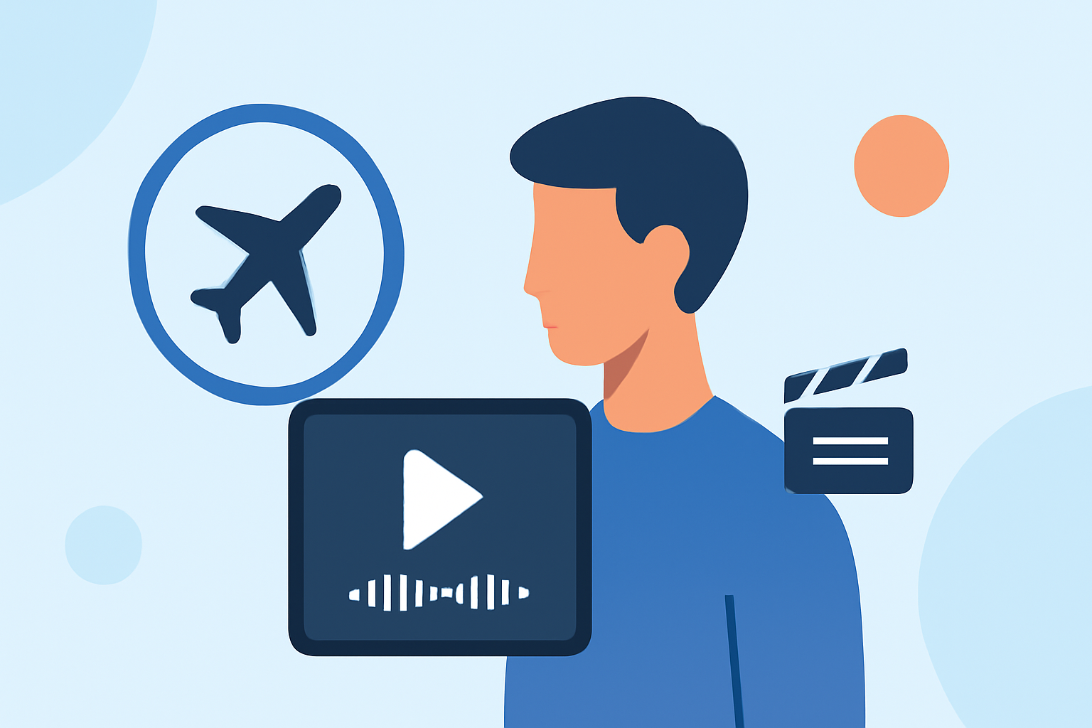 Airport B-roll Editing without a Computer: A Guide