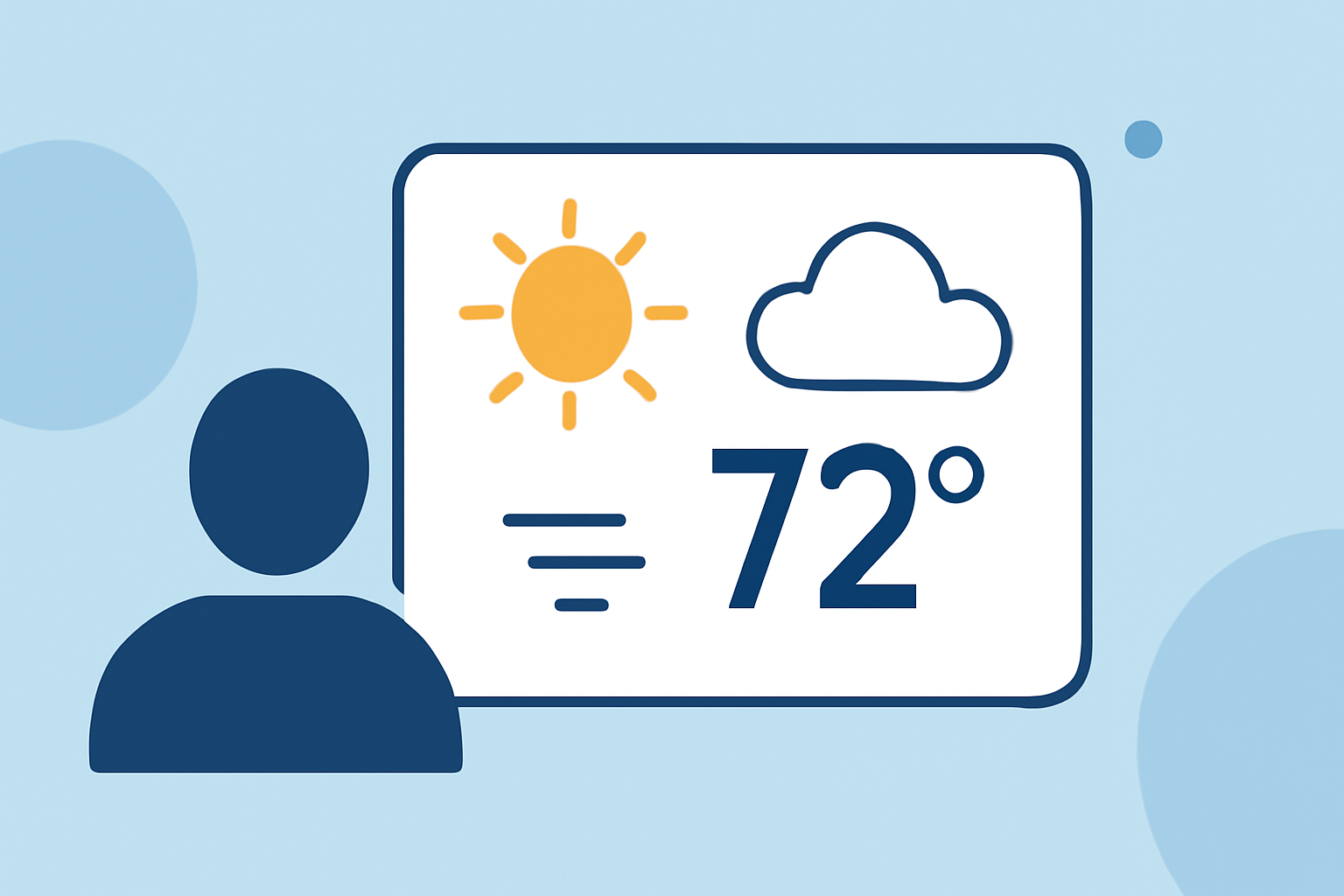 Creating Effective Glanceable Weather Widgets for Outdoor Events