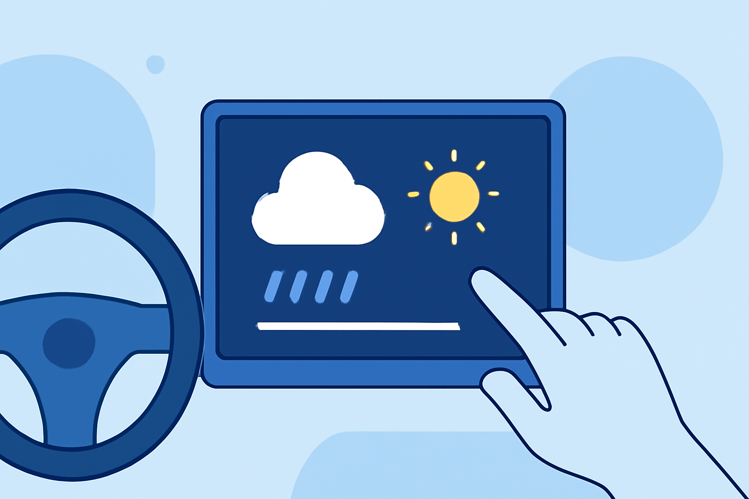 Using Weather Smart-Stack Widgets in Your Car with Clime
