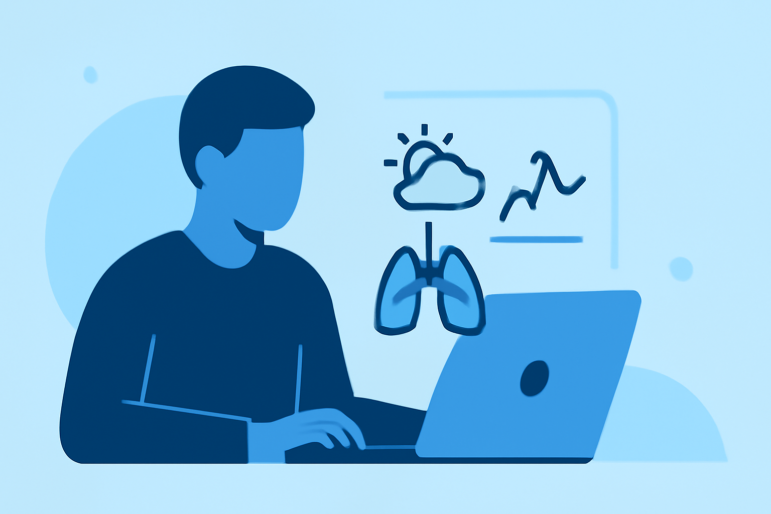 Streamlining Respiratory Health with Weather Insights: A Simple Workflow