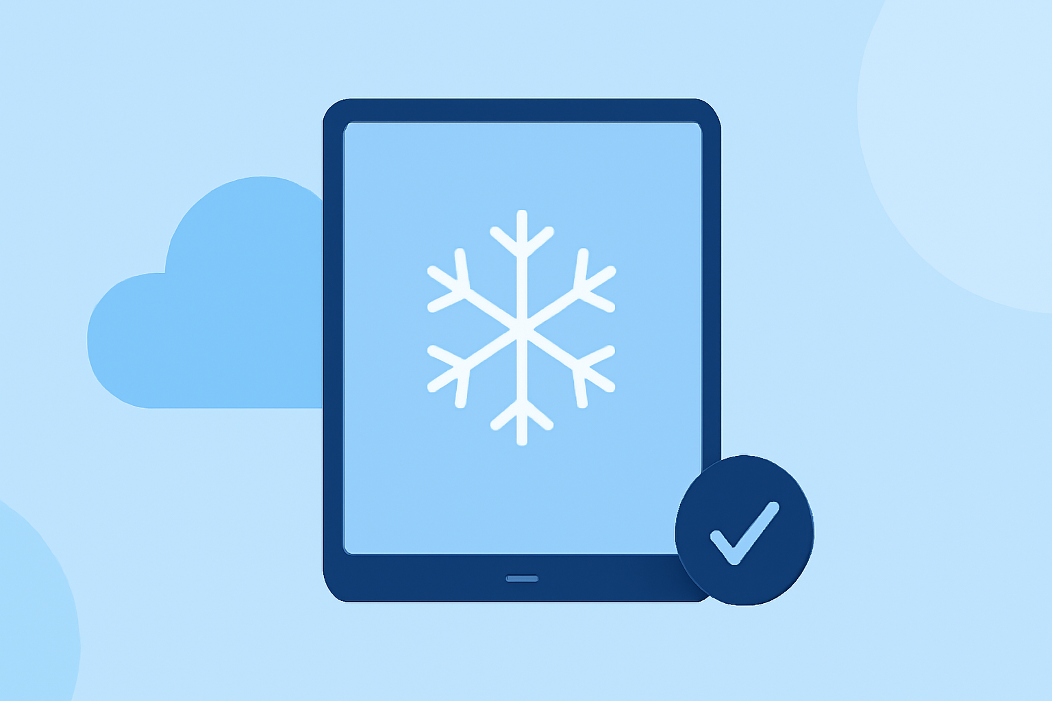 Step-by-Step Snowstorm Preparation for iPad Users