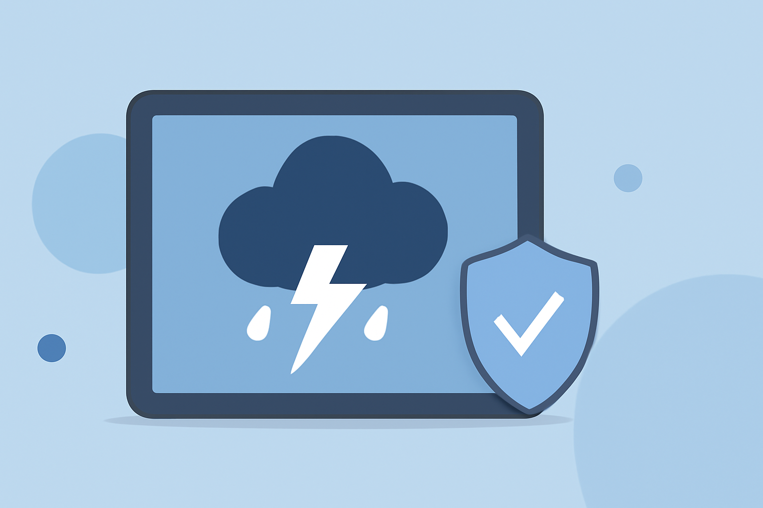 Thunderstorm Safety on Your iPad: Essential Tools and Tips