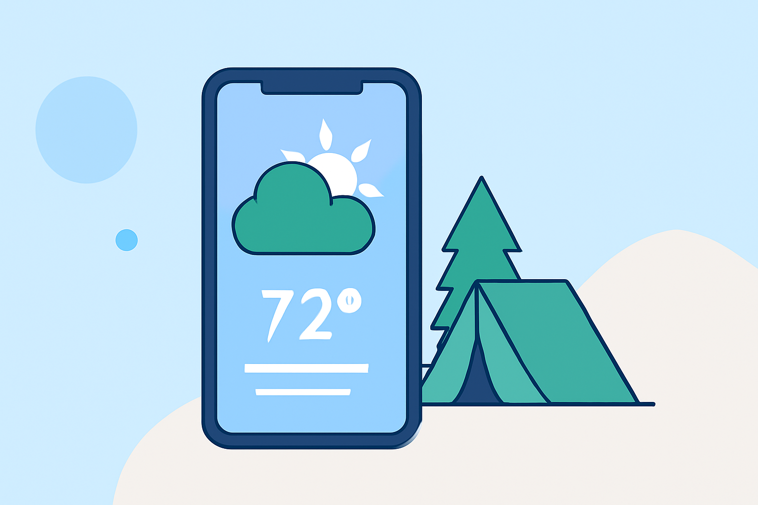 Essential Weather Apps for Outdoor Camping in the U.S.