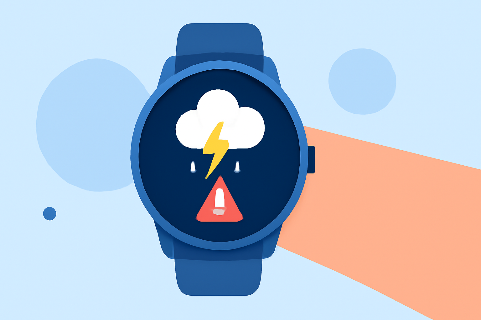 Understanding Storm Approach Notifications on Wear OS