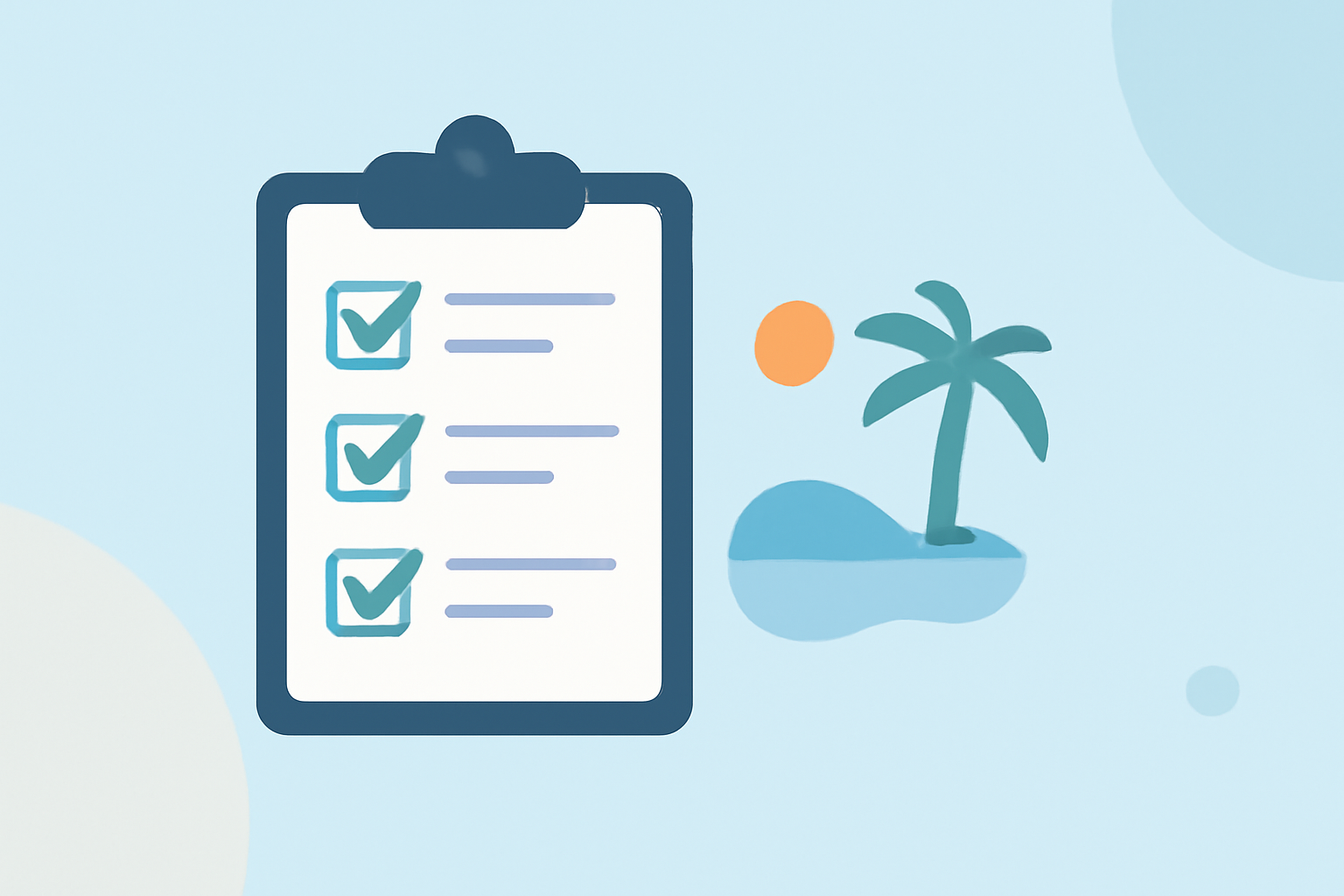 Beach Destination Weather Checklist for Business Trips