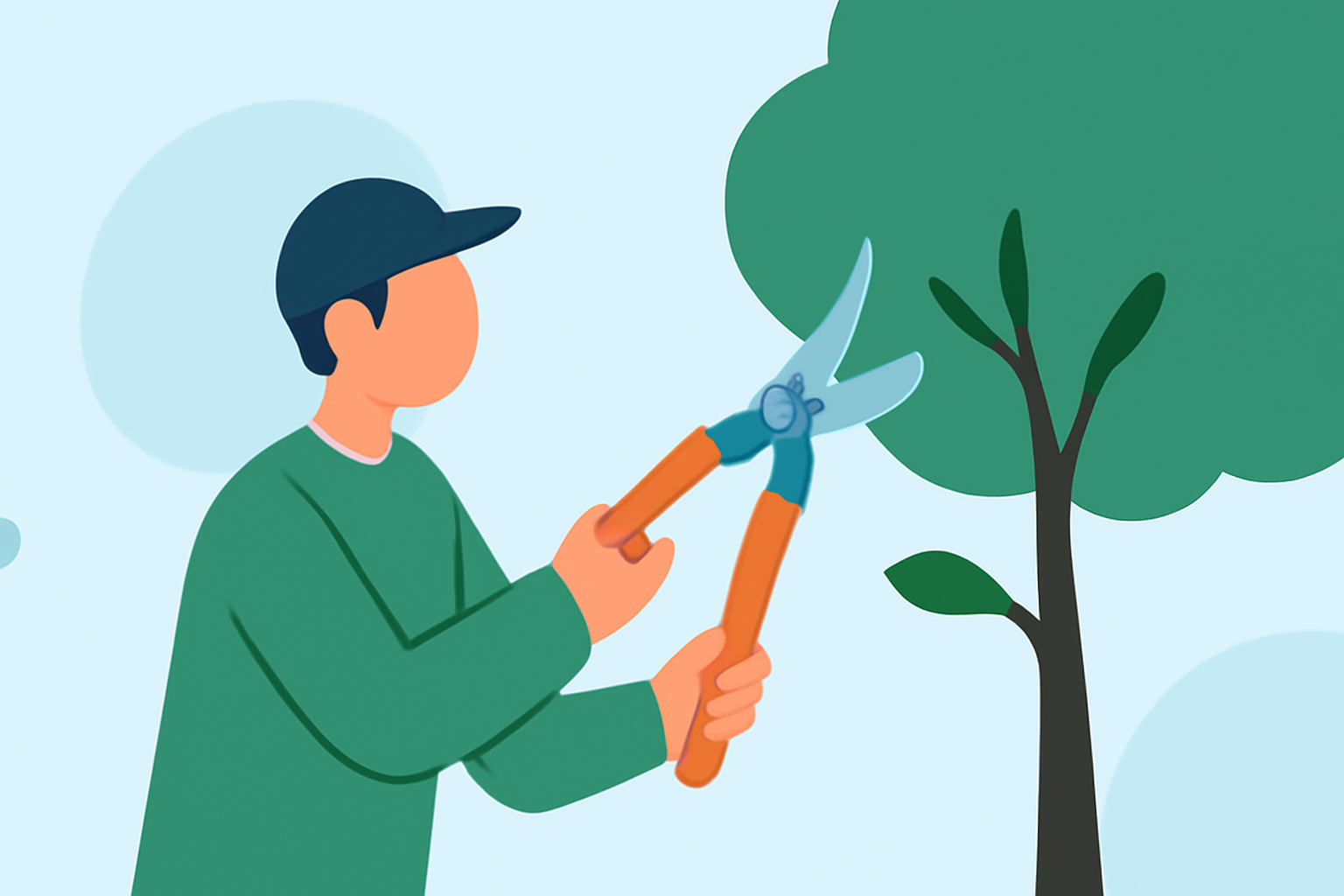 Optimal Weather Conditions for Tree Pruning: A Traveler's Guide