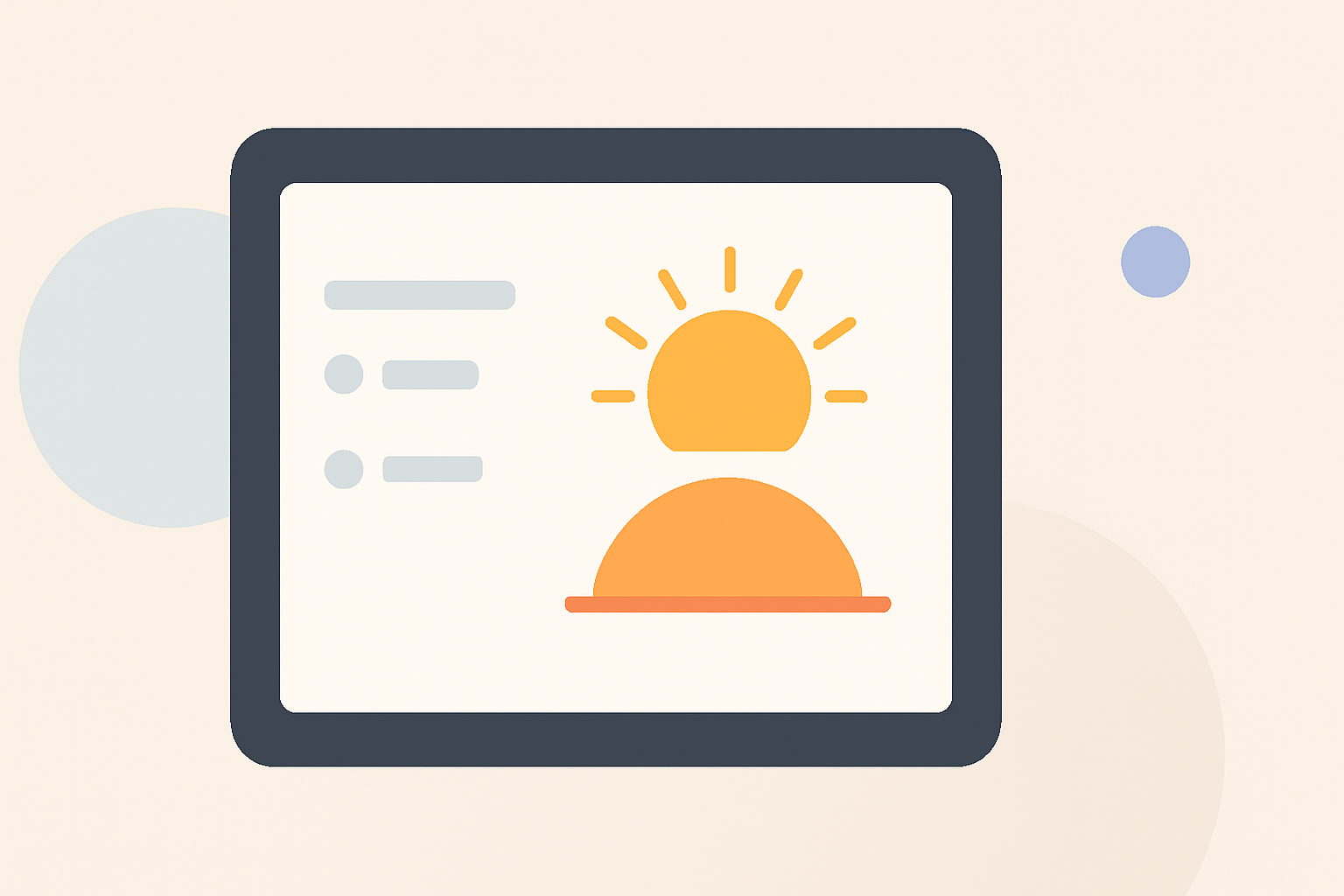 Discover Accurate Sunrise and Sunset Times on Your Tablet