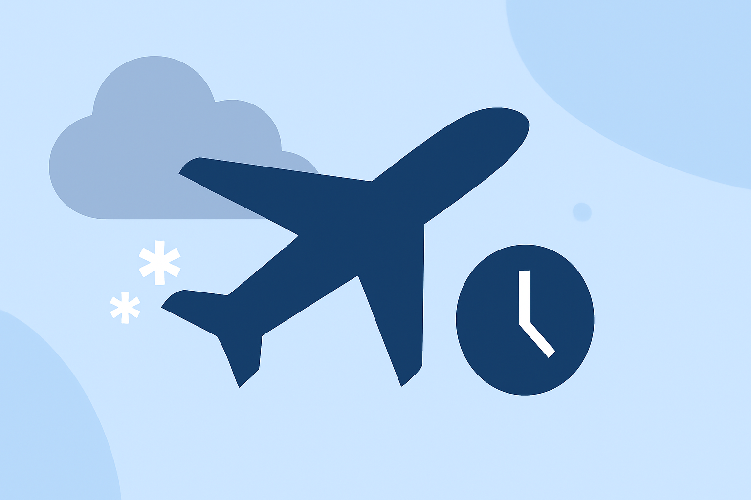 Navigating Quick Snow Delays for Flights
