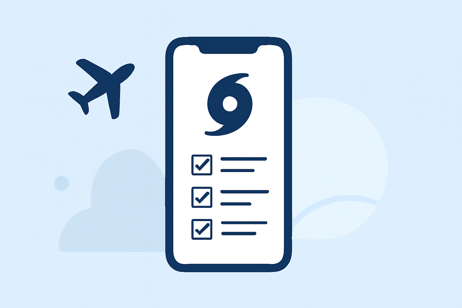 Hurricanes and Air Travel Checklist on iPhone: Your Essential Guide