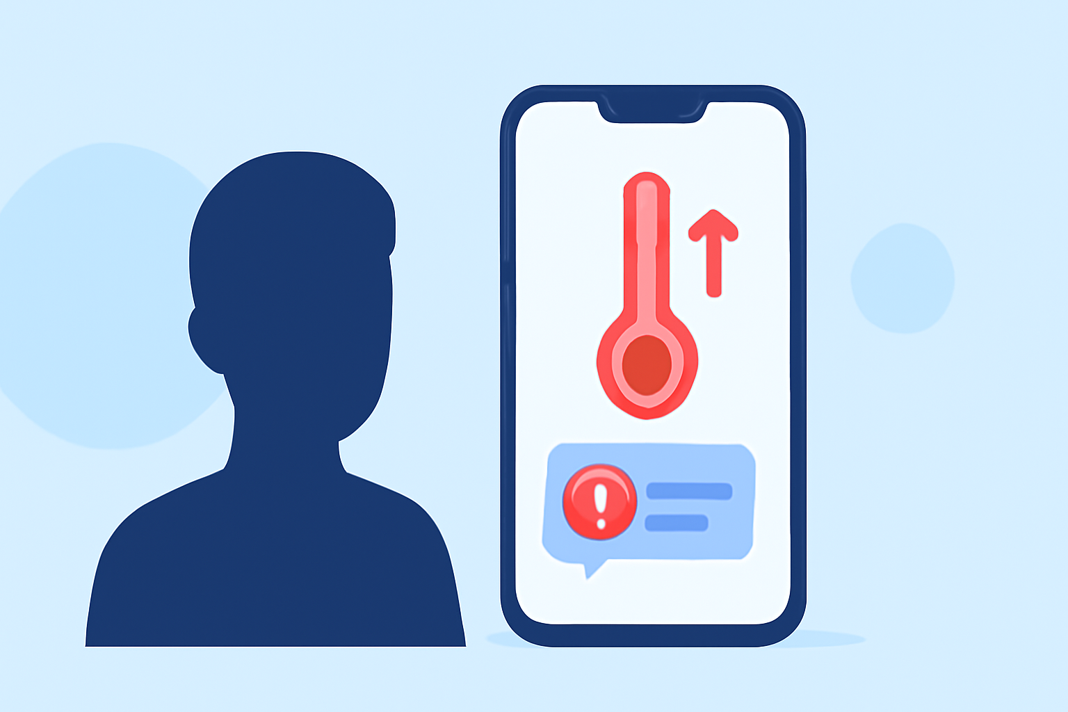 Pro Temperature Rise Notifications During Travel Days