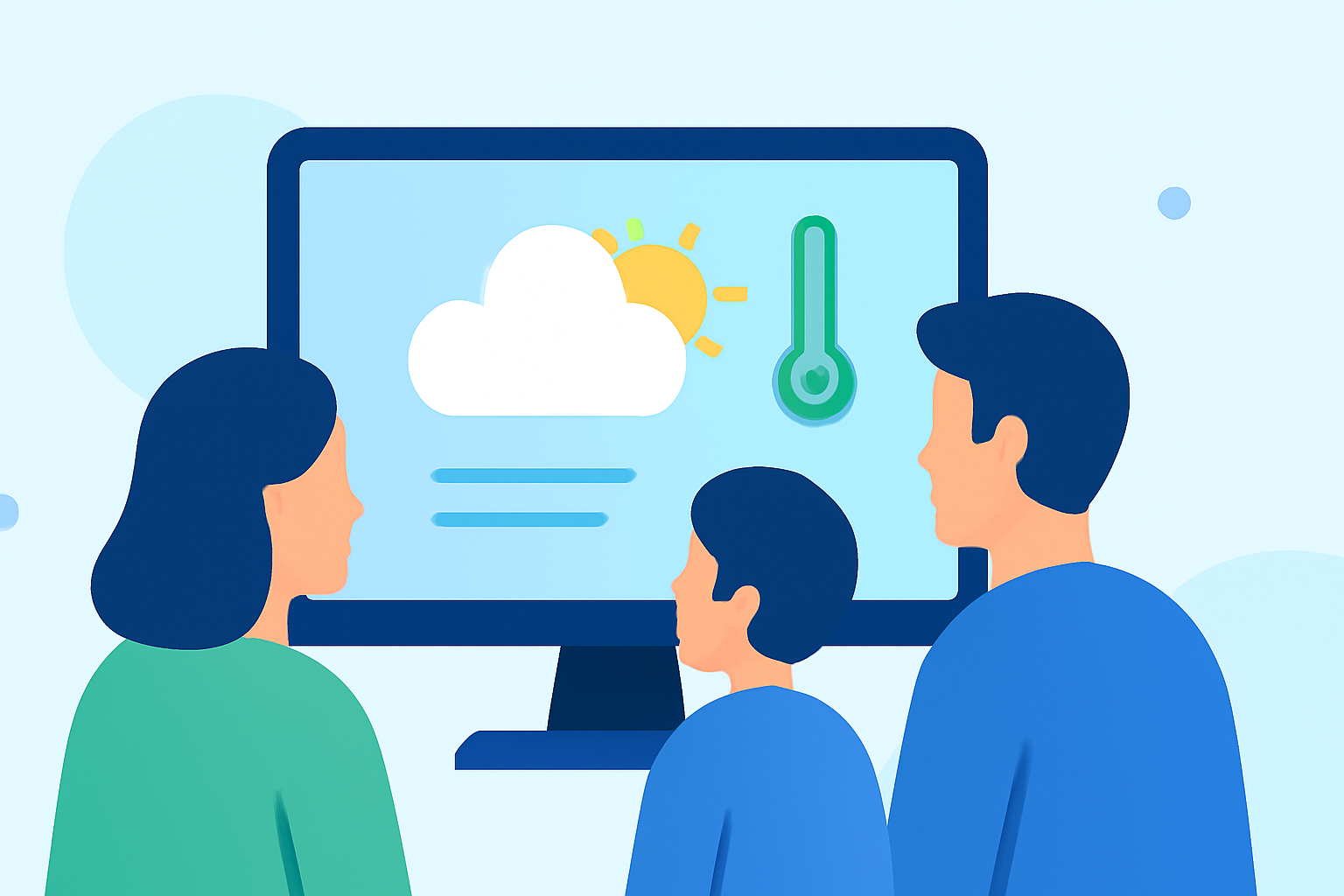 Checking Destination Weather for Families: A Beginner's Guide