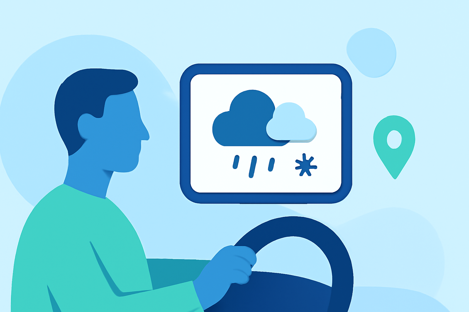 Essential Tips for Accessing Long-Range Weather Forecasts While Driving