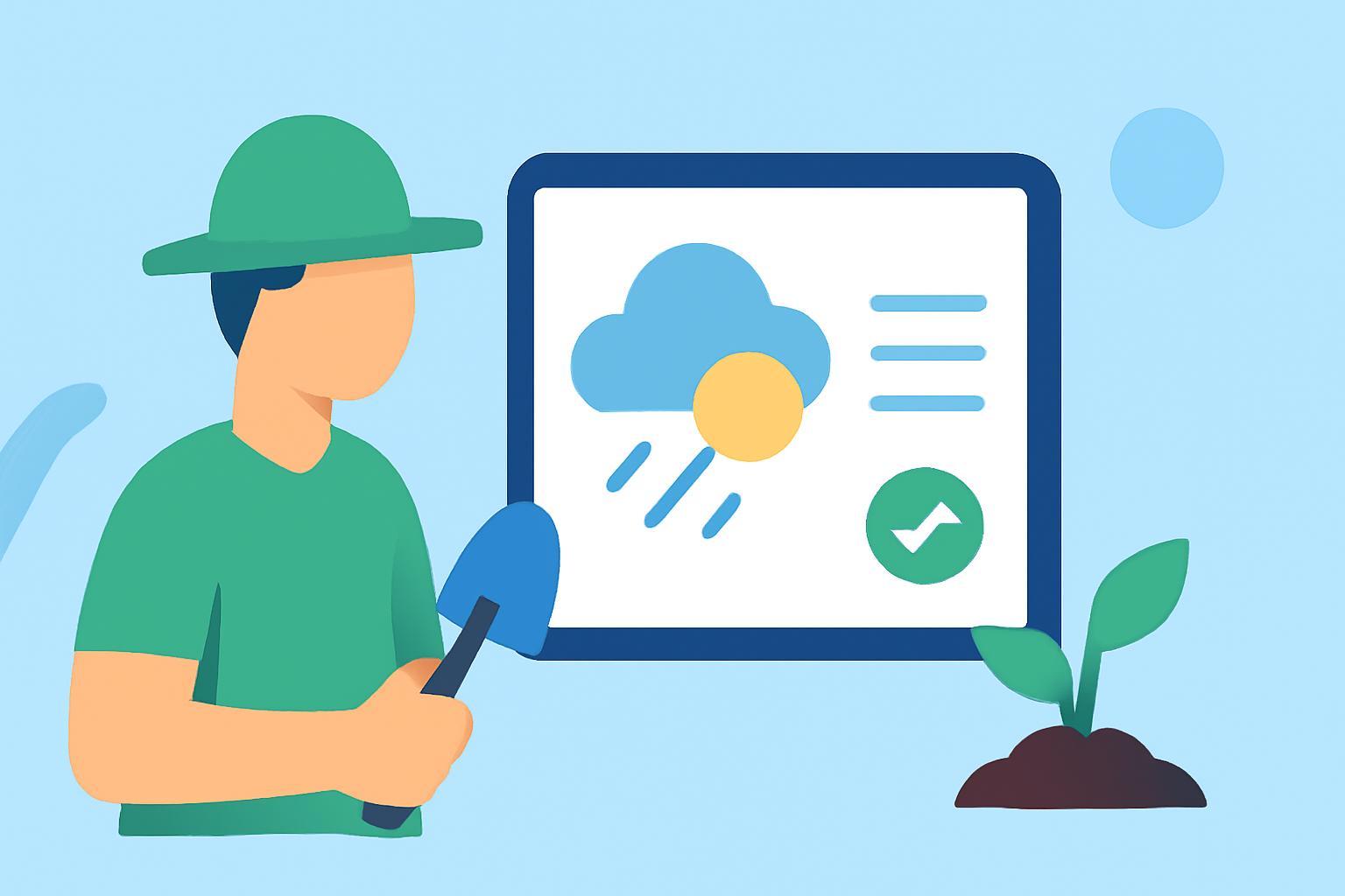 Streamline Your Outdoor Gardening Workflow with Accurate Weather Insights