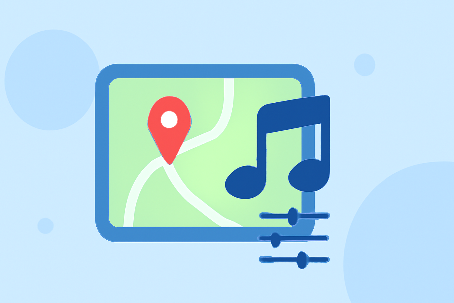 Map Overlay with Music Edits Tricks for TikTok